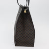 Celine Vintage Macadam Shopper Tote Coated Canvas