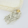 Chanel Vintage Diamond Tassel Quilted Lambskin