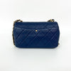Chanel Resin Chain Top Handle Flap Quilted Lambskin