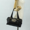 Gucci Britt Boston Duffle Leather
