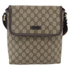 Gucci Flap Messenger GG Coated Canvas