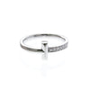 Tiffany & Co. T one Ring / Diamond White Gold / diamond