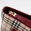 Burberry Nova Check Tote Canvas and Leather