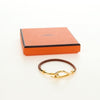 Hermes Jumbo Hook Braided Leather and Metal