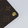 Louis Vuitton Porte Cartes Pression Card Case Monogram Canvas
