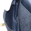 Christian Dior Vintage Honeycomb Flap Canvas and Leather
