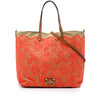 Secondhand Valentino Canvas Rockstud Glam Lace Reversible Tote