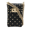Secondhand Valentino Lambskin Rockstud Spike Phone Case Crossbody