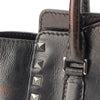 Secondhand Valentino Small Crinkled Calfskin Rockstud Double Handle Tote