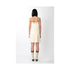 Secondhand Cream Leather Dress - '00s