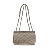 Secondhand Chanel Embellished 'Chain Sequins' Chevron Flap Bag - '10s