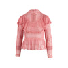 Secondhand Macramè Ruffle Top- '10s