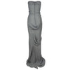 Secondhand Vivienne Westwood Grey Strapless Gown- '10s