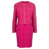 Secondhand Valentino Pink Wool Dress with Jacket - '80s