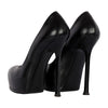 Secondhand Saint Laurent Black Leather Pumps - '20s