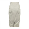 Secondhand Alaïa Draped Blazer and Pencil Skirt - ‘80s