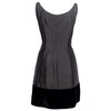 Secondhand Valentino Silk and Velvet Dress with Pleated Jacket - '80s