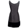 Secondhand Valentino Silk and Velvet Dress with Pleated Jacket - '80s
