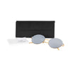 Secondhand Gianfranco Ferré Wire Rimmed Round Sunglasses - '10s