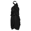 Secondhand Balenciaga Black Backless Dress - '10s