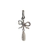 Secondhand Vivienne Westwood Silver Faustine Earrings with Bow - '20s