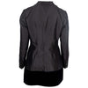 Secondhand Valentino Silk and Velvet Dress with Pleated Jacket - '80s