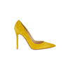 Secondhand Gianvito Rossi Yellow Suede Pumps - '20s