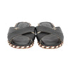 Secondhand Chanel Lambskin Braided Mule Sandals - '10s