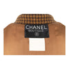 Secondhand Chanel Brown Tweed Belted Jacket - '90s
