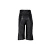 Secondhand Diliborio Leather Crop Pants- '10s