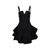 Secondhand Sweetheart Ruffle Dress - '90s