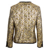 Secondhand Valentino Night Floral Brocade Jacket and Dress Suit - '80s