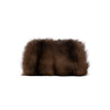 Secondhand Gianfranco Ferré Fur Clutch - '80s