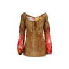Secondhand Roberto Cavalli Floral Blouse - '00s