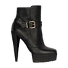 Secondhand Fendi Black Leather Ankle Boots with Heels - '20s