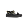 Secondhand Alexander McQueen Black Spike Flatform Sandals - '10s