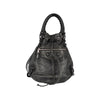 Secondhand Balenciaga Brogue Pompon Hobo Bag - '10s
