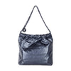 Secondhand Chanel Metallic Blue 22 Calfskin Quilted Small - '20s