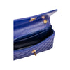 Secondhand Blue Quilted Mini Flap - '90s