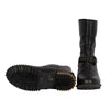 Secondhand Black Leather Joan Studded Biker Boots- '20s