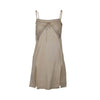 Secondhand Cream Leather Dress - '00s