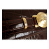 Secondhand Gianni Versace Vintage Crocodile Embossed Handbag - '90s