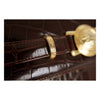 Secondhand Gianni Versace Vintage Crocodile Embossed Handbag - '90s