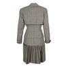 Secondhand Alaïa Micro Houndstooth Suit & Pleated Skirt - '80s