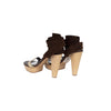 Secondhand Barbara Bui Suede and Snakeskin Lace-up Heels - '10s