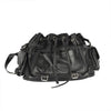 Secondhand Saint Laurent Black Leather Crossbody Messenger Bag - '00s