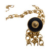 Secondhand Chanel Vintage Brooch with Chain - '80s