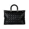 Secondhand Dior Large Patent Lady Dior Tote - '10s