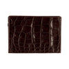 Secondhand Gianni Versace Vintage Crocodile Embossed Handbag - '90s