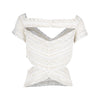 Secondhand Gianfranco Ferré White Cut-out Top - '90s